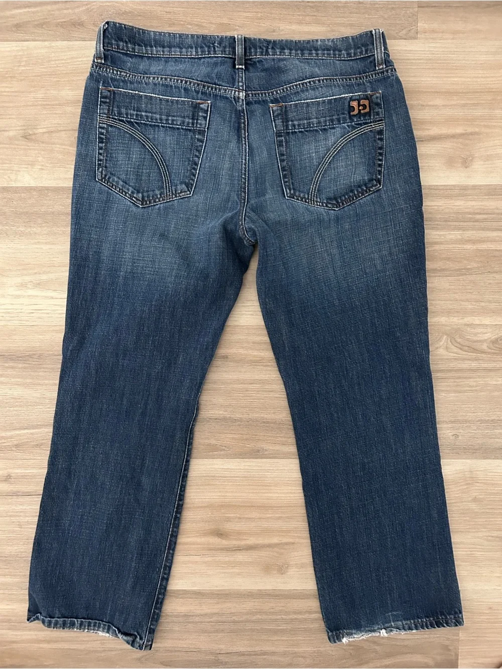 Joe's Jeans Men's Faded Blue Straight Jeans